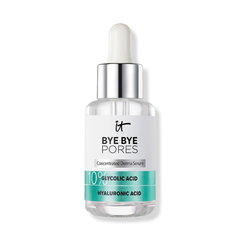 IT Cosmetics Bye Bye Pores Glycolic Acid Serum NIB 1oz $36